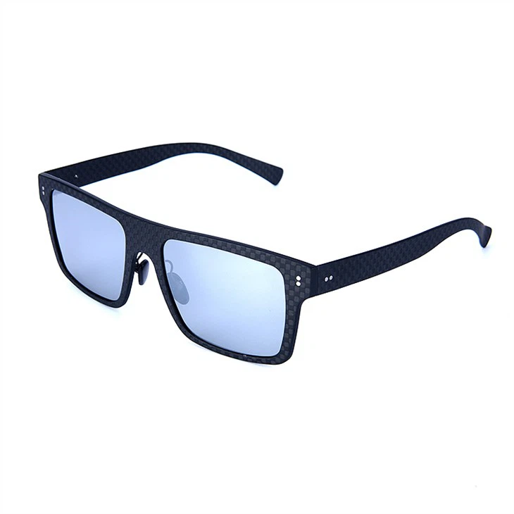 Carbon fiber flap square sunglasses (1)